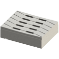 Решетка бетонная лотковая РБЛ 400.50.55.20 пп5x2 (класс нагрузки E600)
